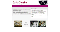 Desktop Screenshot of carlachueke.com.br